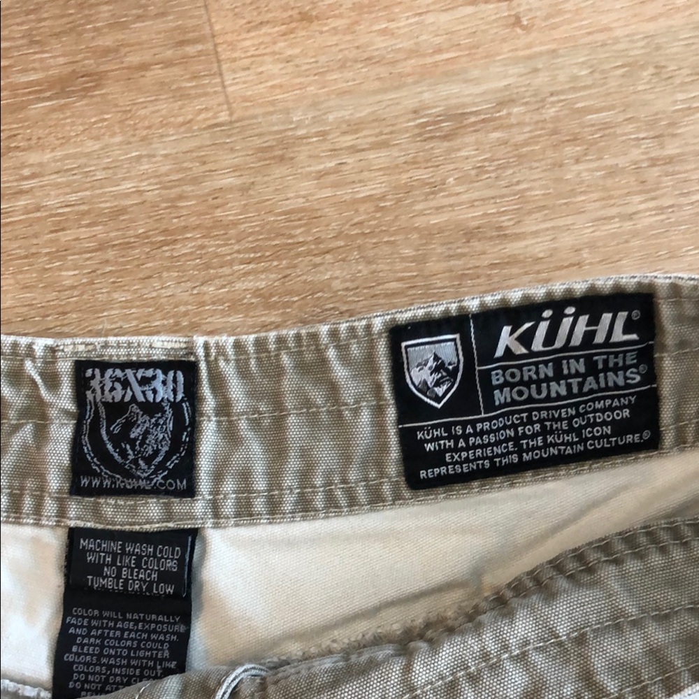 Kuhl Men's Pants- Light Tan W36 x L30 - Picture 3 of 5